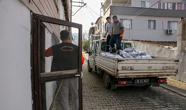 G&uuml;zelbah&ccedil;e Belediyesi&rsquo;nden Kış Desteği Başladı