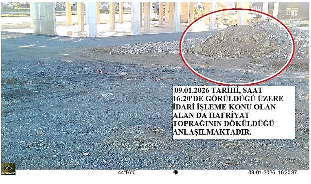 Hafriyatla &ccedil;evreyi kirleten firmaya 3 milyon TL ceza