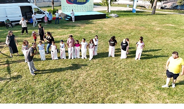 Halat &ccedil;ekme yarışının galibi Kandıralı &ccedil;ocuklar