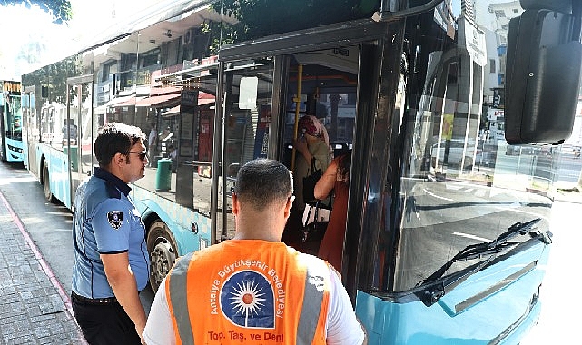 Halk otob&uuml;slerinde klima denetimi s&uuml;r&uuml;yor