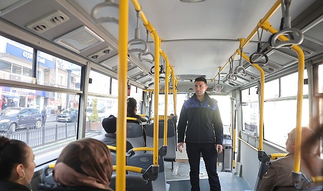 Halk Otob&uuml;slerine Y&ouml;nelik Denetimler ve Kontroller Yapılıyor