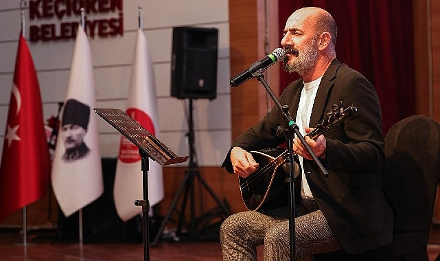 Halk Ozanı Ali Kızıltuğ Ke&ccedil;i&ouml;ren'de t&uuml;rk&uuml;lerle anıldı