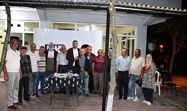 Halk toplantıları Bah&ccedil;edere ile devam etti
