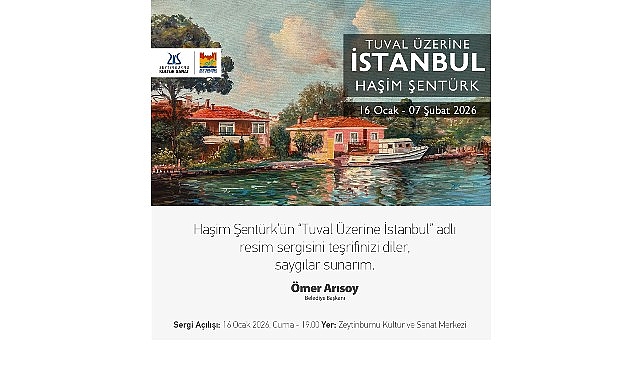 Haşim Şent&uuml;rk&rsquo;&uuml;n Yeni Resim Sergisi, Zeytinburnu K&uuml;lt&uuml;r Sanat&rsquo;ta A&ccedil;ılıyor!