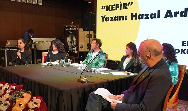 Hazal Ardu&ccedil;&rsquo;un Oyunu &ldquo;Kefir&rdquo; Muhsin Ertuğrul Okumalarının Bu Haftaki Konuğu Oldu