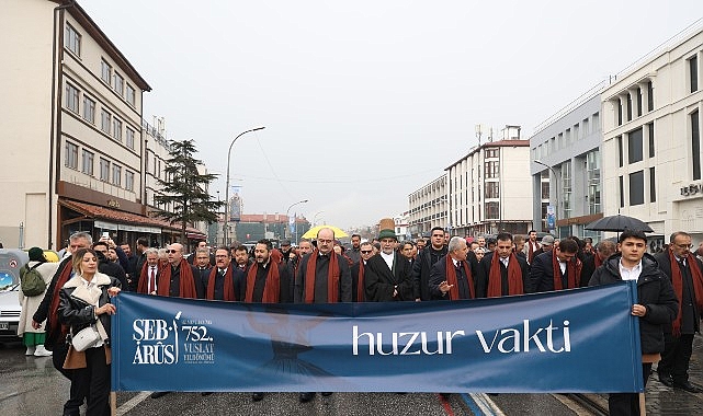 Hazreti Mevlana'nın 752. Vuslat Yıl D&ouml;n&uuml;m&uuml; Anma Etkinlikleri &ldquo;Huzur Vakti&rdquo; Temasıyla Başladı