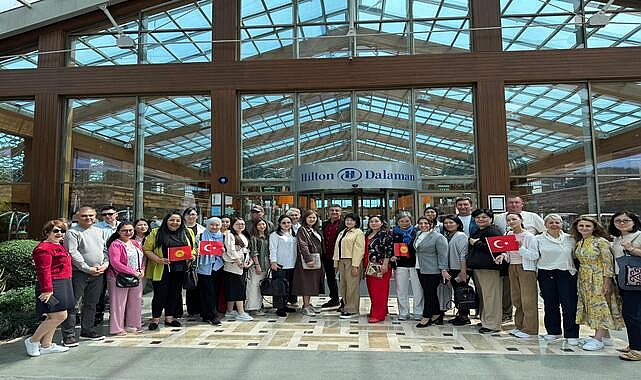 Hilton Dalaman Sarıgerme Resort &amp; Spa'da Kırgız Turizm Profesyonellerine &Ouml;rnek Uygulamalar Sunuldu