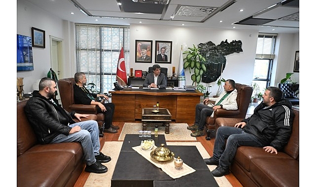Hodri Meydan&rsquo;dan Başkan Kocaman&rsquo;a Ziyaret