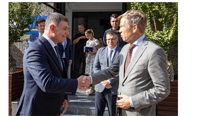 Hollanda B&uuml;y&uuml;kel&ccedil;isi Wijnands Başkan Tugay&rsquo;ı Ziyaret Etti