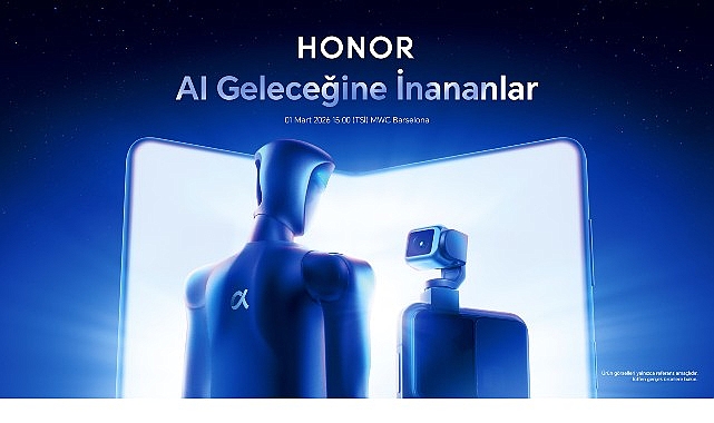 HONOR, MWC 2026&rsquo;da yapay zek&acirc;yı robot teknolojileriyle fiziksel d&uuml;nyaya taşıyor