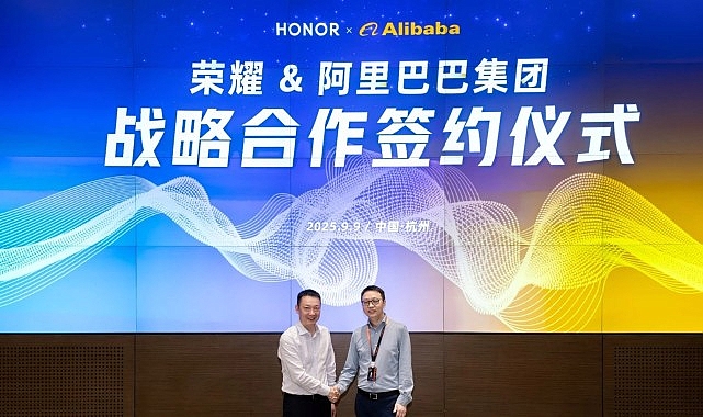 HONOR ve Alibaba, Stratejik Yapay Zek&acirc; İş Birliğini Duyurdu