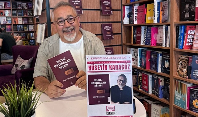 H&uuml;seyin Karag&ouml;z&rsquo;&uuml;n Kilitli Hatıralar kitabının imza g&uuml;n&uuml; yapıldı