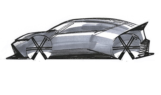 Hyundai, IAA Mobility 2025 &Ouml;ncesinde Concept THREE'nin İlk &Ccedil;izimini Paylaştı