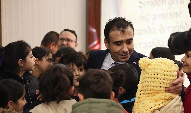 İbrahim Bey Ortaokulu &Ouml;ğrencilerinden Belediye Başkanı Kalaycı&rsquo;ya Ziyaret