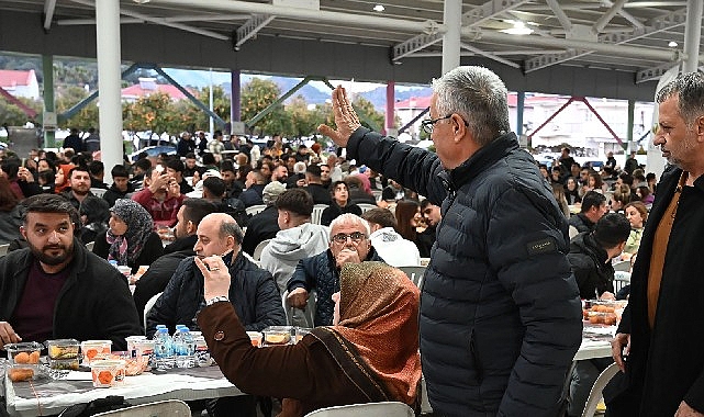 İftar sofrası &Ccedil;amyuva&rsquo;da