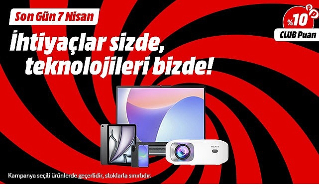 &ldquo;İhtiya&ccedil;lar Sizde, Teknolojiler MediaMarkt&rsquo;ta&rdquo; Kampanyası Başlıyor
