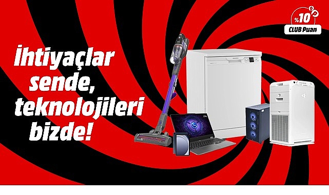 &ldquo;İhtiya&ccedil;lar Sizde Teknolojileri MediaMarkt&rsquo;ta&rdquo; Kampanyası devam ediyor