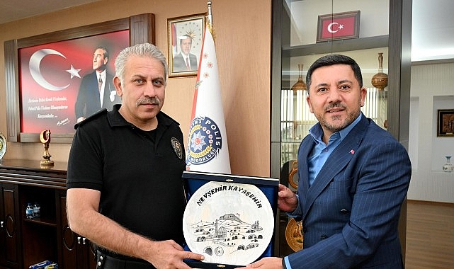 İl Emniyet M&uuml;d&uuml;r&uuml; Serkan Karaman&rsquo;a Hayırlı Olsun Ziyareti
