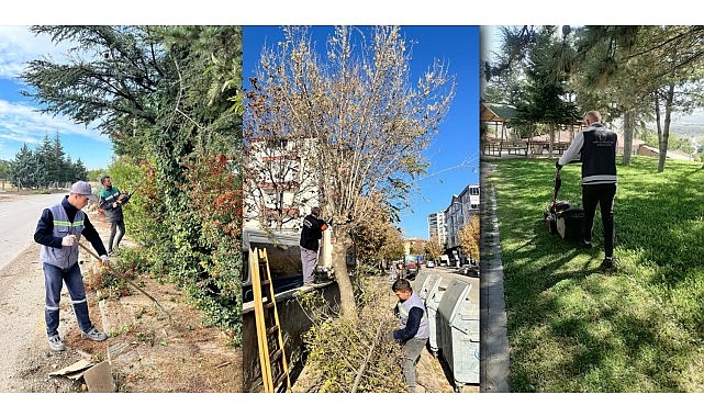 İl&ccedil;enin D&ouml;rt Bir Yanında Ekipler İş Başında