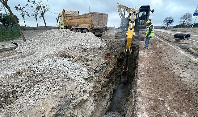 İlimtepe&rsquo;nin geleceği i&ccedil;in 9 bin 134 metre yeni kanalizasyon hattı