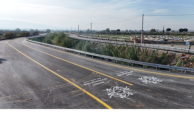 İncirliova ile Aydın Şehir Hastanesi Arasında Yol Yapım &Ccedil;alışmaları Tamamlandı