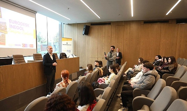İneg&ouml;l Belediyesi&rsquo;nden Gen&ccedil;lere Avrupa Fırsatı: DiscoverEU Tanıtım Etkinliği D&uuml;zenlendi