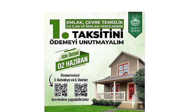 İneg&ouml;l Belediyesinden M&uuml;kelleflere Vergi &Ccedil;ağrısı