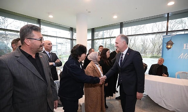 İneg&ouml;l Protokol&uuml; Bayramlaşma T&ouml;reninde Buluştu