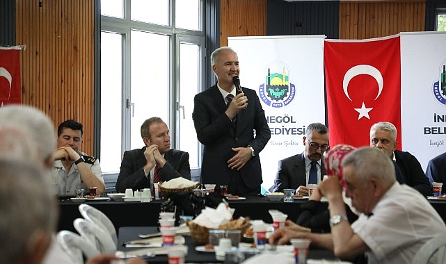İneg&ouml;l&rsquo;de Gaziler G&uuml;n&uuml; Coşkuyla Kutlandı