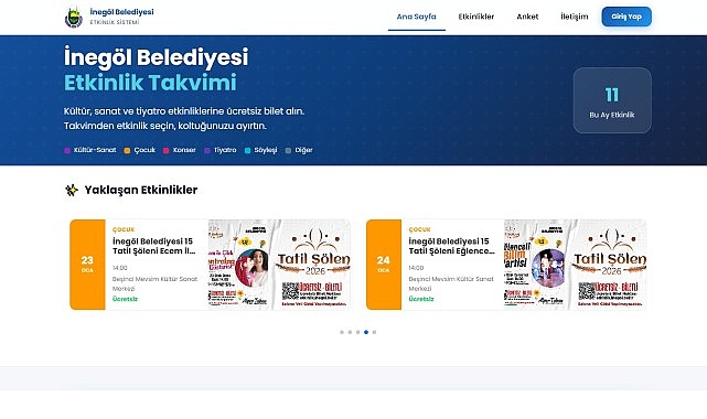 İneg&ouml;l&rsquo;de K&uuml;lt&uuml;r ve Sanatın Yeni Adresi Kullanıma Sunuldu