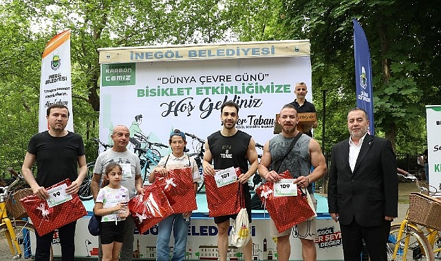 İneg&ouml;l&rsquo;de Pedallar Temiz Gelecek İ&ccedil;in D&ouml;nd&uuml;