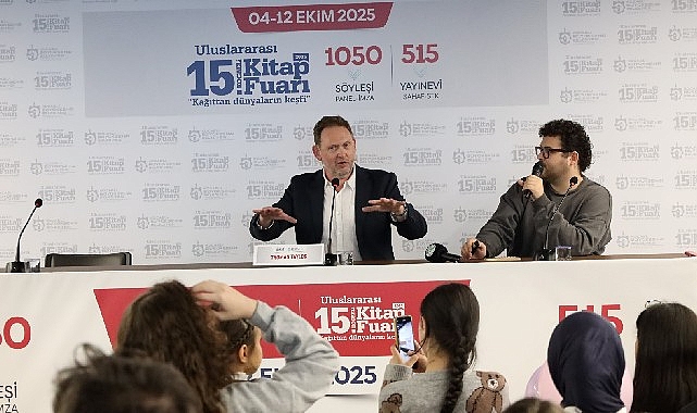 İngiliz yazar Thomas Taylor, &ccedil;ocuklarla buluştu