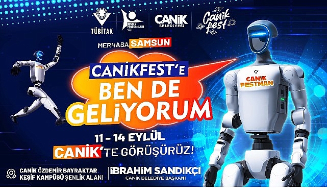 İnsansı Robot Canik&rsquo;te Sahne Alacak: Canik'ten Bir İlk Daha