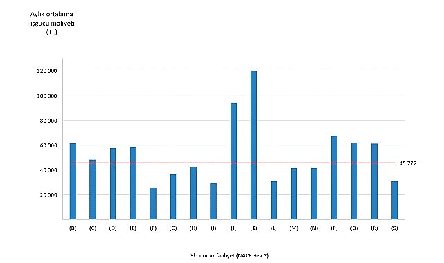 İşg&uuml;c&uuml; Maliyeti İstatistikleri, 2024