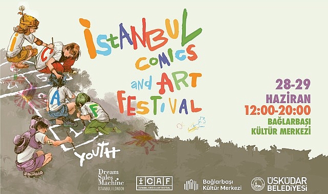 İstanbul Comics and Art Festival (ICAF) Youth &Uuml;sk&uuml;dar&rsquo;da