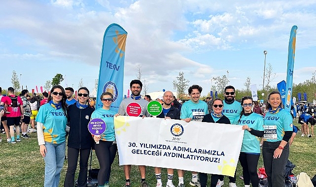 İstanbul Yarı Maratonu kapsamında başlatılan kampanyayla 117 TEGV&rsquo;li &ccedil;ocuğa eğitim desteği sağlandı