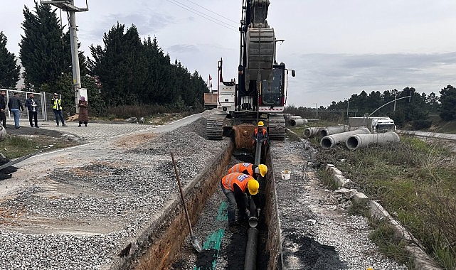 İSU, &Ccedil;ayırova&rsquo;da Hummalı Altyapı &Ccedil;alışmaları Ger&ccedil;ekleştiriyor
