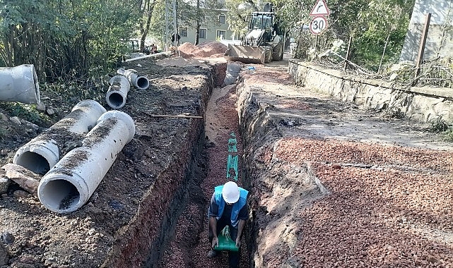 İSU, İzmit&rsquo;te Altyapıyı G&uuml;&ccedil;lendiriyor