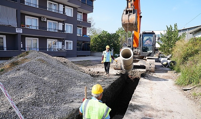 İSU&rsquo;dan Başiskele, G&ouml;lc&uuml;k ve Kartepe&rsquo;ye entegre altyapı yatırımı