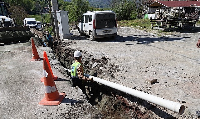 İSU&rsquo;dan G&ouml;lc&uuml;k ve İzmit Kırsalına G&uuml;&ccedil;l&uuml; Altyapı Yatırımı
