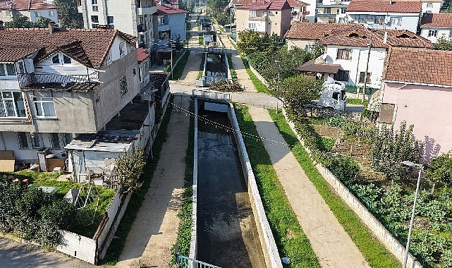 İSU&rsquo;dan Kartepe'ye dere ıslahı ve altyapı &ccedil;alışmaları