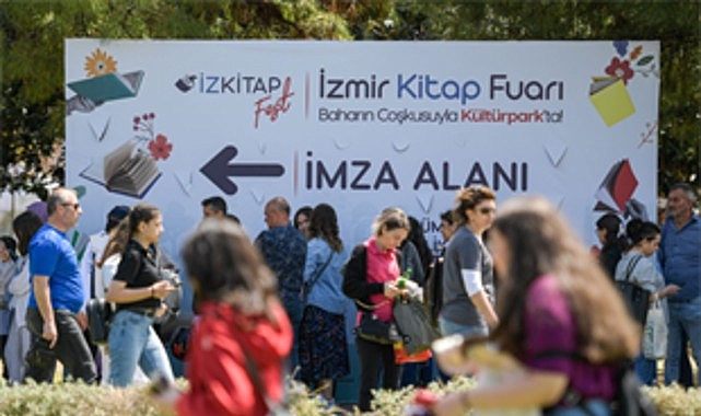 İZKİTAPFEST, baharın coşkusuyla K&uuml;lt&uuml;rpark&rsquo;ta a&ccedil;ılıyor