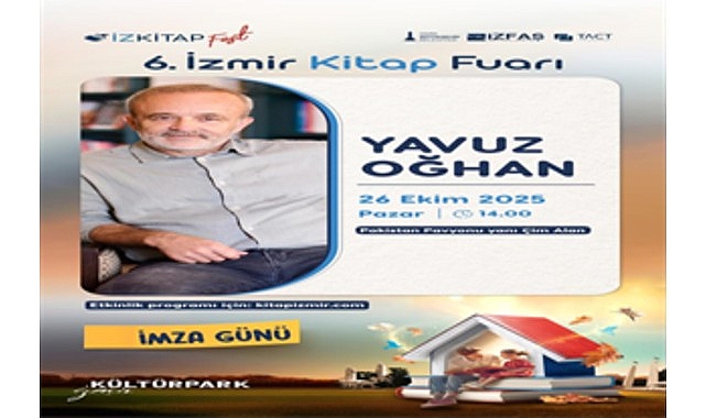 İZKİTAP&rsquo;ta hafta sonu edebiyat r&uuml;zgarı esecek