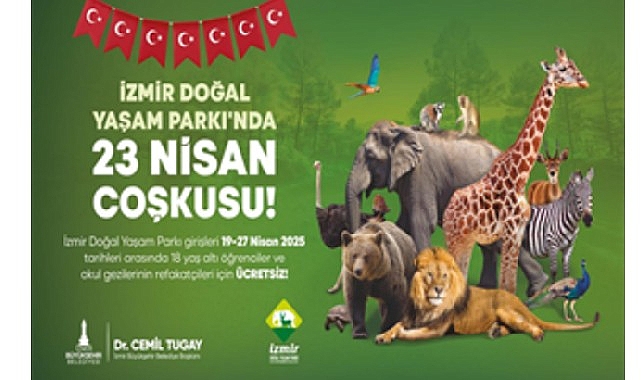 İzmir B&uuml;y&uuml;kşehir Belediyesi&rsquo;nden &ccedil;ocuklara 23 Nisan hediyesi