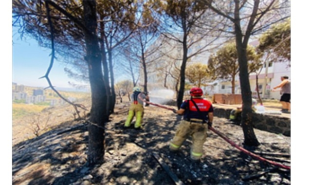 İzmir İtfaiyesi 48 saatte 227 yangına m&uuml;dahale etti