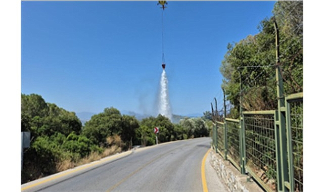 İzmir İtfaiyesi&rsquo;nin &ccedil;abalarıyla t&uuml;m yangınlar kontrol altına alındı