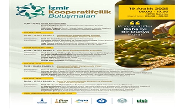 İzmir Kooperatif&ccedil;ilik Buluşmaları 19 Aralık&rsquo;ta