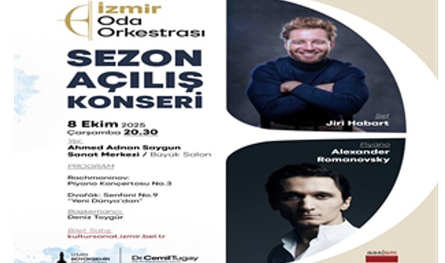 İzmir Oda Orkestrası 2025-2026 konser sezonunu a&ccedil;ıyor