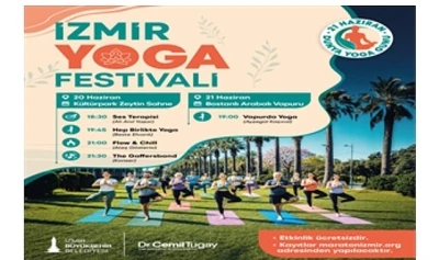 İzmir Yoga Festivali i&ccedil;in iki g&uuml;nl&uuml;k renkli program
