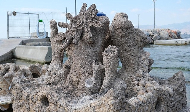 İzmir&rsquo;de atık midye kabukları yapay resiflere d&ouml;n&uuml;şecek